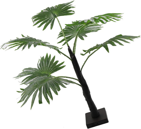Setups Artificial Palms Tree with LED Light Decorative Table Lamp Decoration for Outdoor Indoor Party Backyard Deck