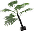 Setups Artificial Palms Tree with LED Light Decorative Table Lamp Decoration for Outdoor Indoor Party Backyard Deck