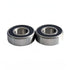 10 PCS 1615-2RS Deep Groove Ball Bearing, 7/16"x1-1/8"x3/8" Double Sealed Rolling Bearings for Skateboards, Inline