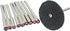TEMO 10 pc 2 mm Cut Off Wheel Screw Mandrel, 1/8 Inch Shank Holder for Dremel