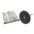 TMAX 10 pc 2 mm (5/64 Inch) Cut Off Wheel Screw Mandrel 1/8 Inch Shank Holder for Dremel Rotary Tools