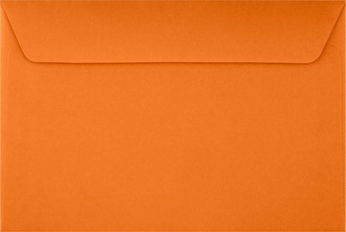 LUXPaper 6 x 9 Booklet Envelopes | Mandarin Orange | 80lb. Text | Qty 50