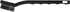 Carlisle FoodService Products 4067500 AP Single-Ended Gun Cleaning Brush, 7", Stainless Steel