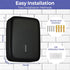 400+ Stardrix Paper Towel Dispenser Wall Mount with Lock Fits Multifold/Trifold/Z-Fold/C-Fold Towels Large Paper Towel