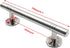 Sliding Barn Door Handle Stainless Steel Heavy Duty Solid Pull Handle - 4"/102mm Hole to Hole Distance by Rannb