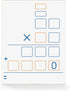 SCRIBBLEDO 9"x12" Double Sided Dry Erase Long Multiplication Board for Home, School, Kids, Students Math