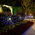 2PACK Solar Firework Lights, 150LEDs Waterproof with 8 Lighting Modes for Garden Decoration, Yard, Pathway, Christmas,
