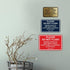 Classic Framed Please Do Not Flush Thank You Bathroom Etiquette Sign, Laser-Engraved, Durable ABS Plastic, 4" x 6" (2