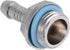 6Pcs G1/4" Barb Fitting Adapter, OD 6mm for PC Water Cooling Tube System