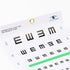 E Eye Chart Visual Acuity Chart for Eye Exams, 10 Feet (9x14 Inches)