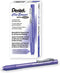 Pentel ZE22V Clic Eraser Grip, Retractable Eraser, Violet Barrel, Box of 12