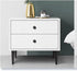HZEPDVT 4 Pieces(12cm) Matte Black Straight Cone Bedside Table heightened Foot pad Sofa Foot Coffee Table Foot Bathroom