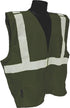 Radians SV4GMM Economy Class 2 Breakaway Mesh Safety Vests, Medium, Green
