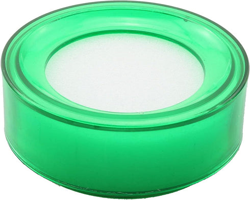 LQ Industrial Finger Wet Sponge, 3PCS Random Color Plastic Round Sponge Cup Moistener for Fingertip