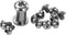 13-Piece Titanium Screw Set for Benchmade 535 Bugout, Mini Bugout 533, Bailout 537, Includes Pivot and Pocket Clip