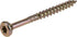 Power Pro 48581 #8 x 2 Wood Screws - Premium Star Drive Indoor Cabinet Screws, 1lb Box