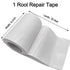 White Repair Tape, 8" x 30ft, Strong Adhesive Waterproof Tape for Indoor/Outdoor Use, RV, Boat, Tarp Repair