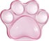Hunfuthr Cat Paw Mouse Wrist Rest, Pink Gel Clear Mouse Wrist Support Pad,