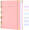 Graph Paper Notebook, 8.5" x 11", 300 Page Hardcover Graphing Notebook for School, Leather Notebooks for Work