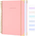 Graph Paper Notebook, 8.5" x 11", 300 Page Hardcover Graphing Notebook for School, Leather Notebooks for Work