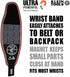 Klein Tools 55895 Magnetic Wristband, Tradesman Pro Tool Wristband for Wire Connectors, Screws, and Drill Bits
