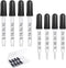 8pcs 1ml Eye Dropper, Glass Dropper with Measurements, Pipettes with Rubber Head for Medicine, Essential Oils, Feeding,