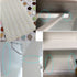 Self-Adhesive Screw Hole Stickers, 384pcs 0.59inch/15mm Dust Proof Caps for Wood Screws in White