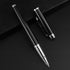 Rollerball Pen 2 Pack, Ballpoint Pens for Men Women, Executive Business Office Use, Gift Box with 2 Extra Refills
