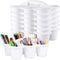 6 Pack Classroom Caddy with Handle Plastic Storage Caddy Organizer with 6