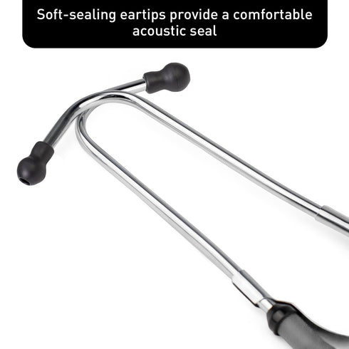 HONSUN Sprague Rappaport Dual Head Stethoscope for Adults & Kids, Classic Cardiology Stethoscope (Gray)