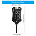 Generic W01 Inductor Tester for Mobile Phone Repair, Quick Fault Diagnostic Tool with LED Indicators, Universal