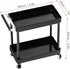 2 Cart Shelf, Tier Metal Tools Trolley Superb Craftsmanship Easy To Assemble and Disassemble for Placing