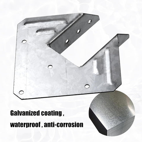 20 Pcs 18-Gauge Hurricane Tie, Heavy Duty Joist Hangers for Roofing Trusses Wood Timber Connectors