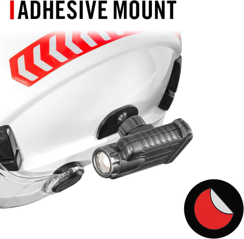 COAST HX500 480 Lumen Alkaline Dual Power LED Utility Light with KASK Mount, Magnetic