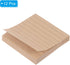 PATIKIL 3 x 3 Inch Lined Sticky Notes, 12 Pads/Pack, 960 Sheets Adhesive Memo Post for Home Office