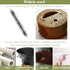 0.5" 12" 5pcs Utoolmart Wire Tube Brushes, Stainless Steel Spiral Power Bottle Brush, Long-Handle Bristle Pipe Cleaning