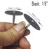 ?????? ???? 24 Pcs Resin Cut Off Discs, 1/8 Inch Shank Aluminum Cut Off Wheel for Rotary Tool