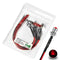Chanzon 5 pcs 8mm Panel Mount + 5mm LED Colored Red Pilot
