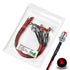 Chanzon 5 pcs 8mm Panel Mount + 5mm LED Colored Red Pilot