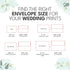 70 lb. A1 3.625 5.125, 100 GotPrint Custom Wedding Envelopes for Invitations, Save the Dates, RSVP, Thank You Cards