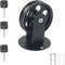 ITROLLE 1 Set 50mm Black Pendant Light Pulley with Cable Clamp and Screws