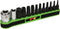 Performance Tool W38970 Impact Grade CrV Bits, 1/4-Inch and 3/8-Inch Drive Bit Holders, Magnetic Storage