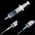 SHAOTONG 60ml Syringe with 40 Inch Tube and Tip Adapter for Feeding Pets, Liquid Refilling