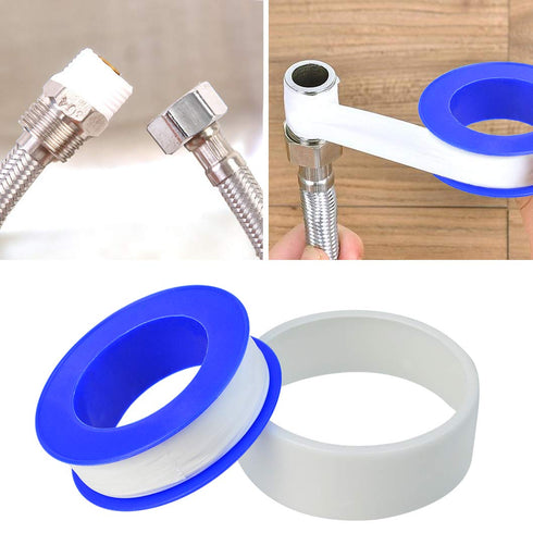 30 Rolls Thread Seal Tapes, Teflon Tape 1/2 PTFE Pipe Sealant for Plumbing, 1/2" x 394" White