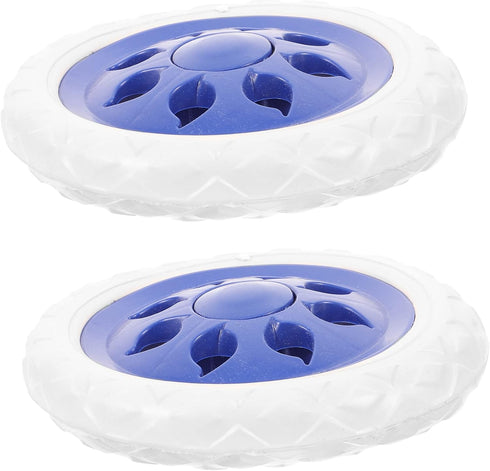 Veemoon 2pcs Replacement Casters for Shopping Trolley Luggage Cart Rolling Chair Sturdy
