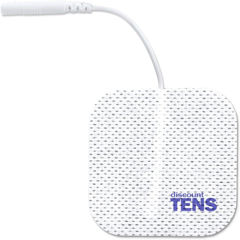 Discount TENS Electrodes, Value Wired Replacement Pads for TENS Units, Pack of 20 (2 inch x 2 inch)