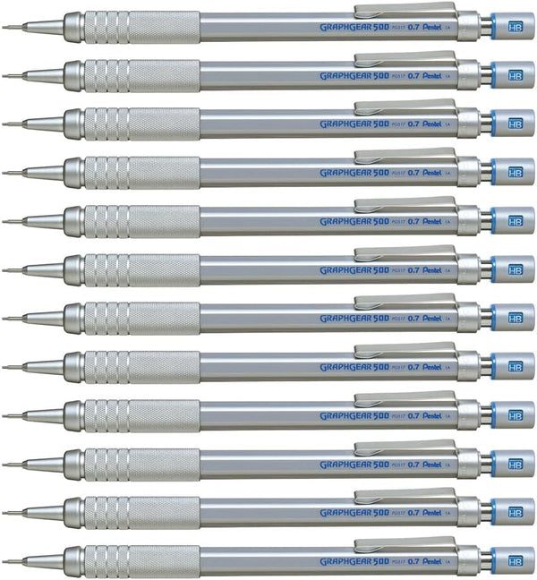 Pentel Graphgear 500 PG517 Mechanical Drafting Pencil, 0.7mm