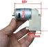 QFWIAU 1pcs 12V -80Kpa 385 DC Motor Small Air Vacuum Pump Negative Pressure Suction Piston Pump DIY Breast Pump