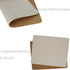 Leather Mouse Pad, Wood Mouse Pad with Stitched Edge, Waterproof Gaming Mouse Pad for Computers, 10.2" x 8.3", Beige