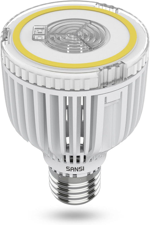 SANSI 350W Equivalent A19 LED Light Bulb, 5500 Lumens, Non-Dimmable E26 5000K Daylight White, Energy Saving